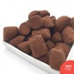 Trufas de intenso chocolate negro