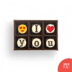 "I love you" - Bombons personalitzats amb missatge