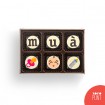 Muà (infantil) - Bombones de chocolate con mensaje