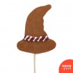 Sombrero de bruja - Piruleta de chocolate