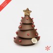 Arbre de Nadal de xocolata negra o amb llet