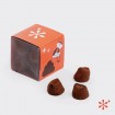 Capsa de caques de xocolata del caganer