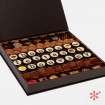 Caja de bombones y chocolates "bones festes i bon any" (7L)