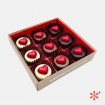 Caja de chocolatinas con corazones