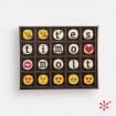 "t'estimo molt" - Bombons de xocolata amb missatge - 20ut