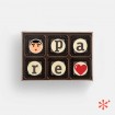 "pare" (1) - Bombones con mensaje - 6ud