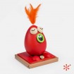XOCOLOCU ROJO MEDIANO - Huevo de Pascua de chocolate